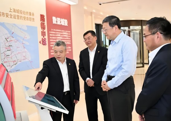 把管理服務能力提高、關鍵核心技術突破與城市長遠發展需要更加緊密結合起來！市委書記陳吉寧調研上海城投集團